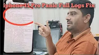 iphone 11 Pro Panic Full Logs fix