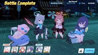 [Blue Archive] ShiroKuro S11 Torment (Urban | Red) - 3 Team Clear - 38,971,120 - SNonomi Borrow