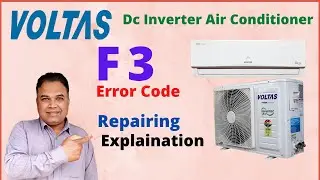 Voltas Dc Inverter Air Conditioner F3 Error Code | F3 Error Code | Voltas Ac | Urdu/Hindi