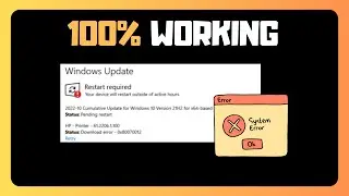 FIXED - Windows Update Error Code 0x80070012