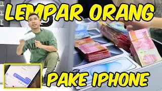 GAK ADA ABIS NYA !!! ORANG DI TIMPUKIN PAKE IPHONE !!!