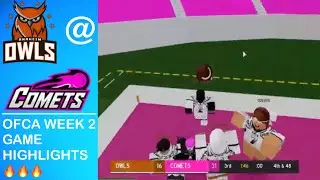 Anaheim Owls @ Concord Comets | OCFA Week 2 Highlights (S23)