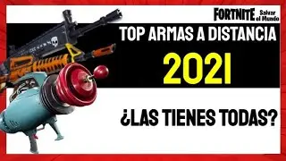 TOP ARMAS de SALVAR EL MUNDO 2021!! - LAS MEJORES ARMAS Y MÁS UTILIZADAS!! - Fortnite