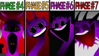 Phase 4 VS Phase 5 VS Phase 6 VS Phase 7 in Incredibox Sprunki!