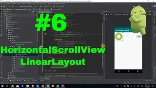 #6 Using HorizontalScrollView with Kotlin - Kotlin Android for beginners