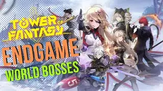 Tower Of Fantasy Endgame World Bosses Closed Beta Gameplay!