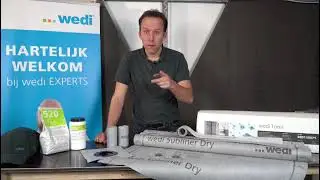 wedi I NL - Trainig: wedi wand afdichtset