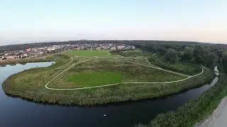 DJI Avata flight in Dutch park