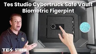 Tes Studio Cybertruck Safe Vault Biometric Fingerprint
