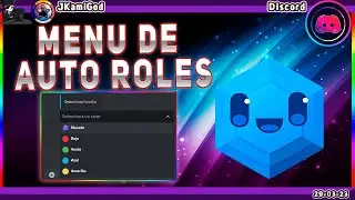 🟣 Bot Sapphire - Menú Desplegable para auto roles 💠 Discord 📡 JKamiGod
