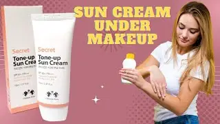 Secret Tone Up Sun Cream Review | oily face, dry face, combination face | effective or not