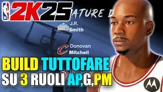 BUILD TUTTOFARE SU 3 RUOLI! AP, G, PM - NBA 2K25 Gameplay ITA