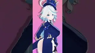 Thicc Furina😳😳 - Teen Titans Remix -【MMD Genshin impact 4K | 60FPS】