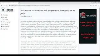 Prošao sam testiranje za PHP programera, kompanija se ne javlja