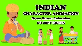Indian Character Animation 