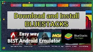 DOWNLOAD and Install BLUESTACKS  || EASY WAY || Android Emulator for PC download || codemars