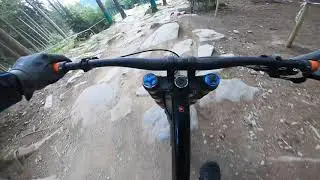 Bikepark Winterberg IXS Downhill line 02.08.19 / Cube Two15 2019