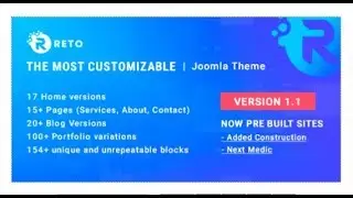 Reto - Best Customizable Joomla Theme With Page Builder | Themeforest Templates