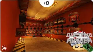 Minecraft 1.7.10: Questing Mayhem - #10 Ферма базовых ресурсов