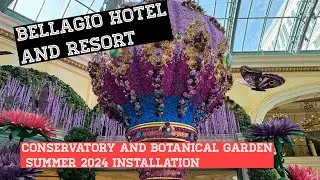 Bellagio Hotel and Resort, Las Vegas, Conservatory and Botanical Garden, Summer 2024 Installation