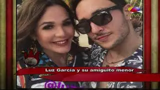 Luz García and her little friend
