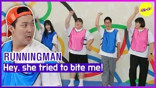 [RUNNINGMAN] Hey, she tried to bite me!(ENGSUB)