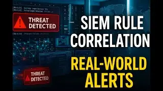 SIEM Rule Correlation DEMYSTIFIED 🔍 | Real-World Alerting Examples Explained