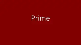 Prime Meaning