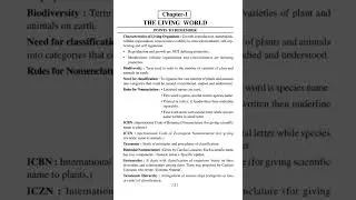 11 standard biology notes of living world