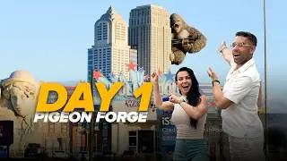 Wild Day 1 in Pigeon Forge: Epic Rides, Eats & Snow Fun!