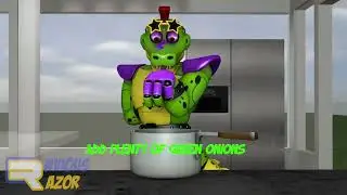 Уроки готовки вместе с Монти! Fnaf Security Breach 