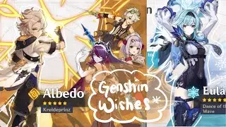 | Genshin Impact | Wishing for Albedo or Eula - CAN’T BELIEVE IT! | ASMR