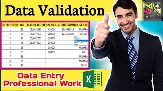 Data Validation and Drop-down list in Microsoft Excel (mspoint)