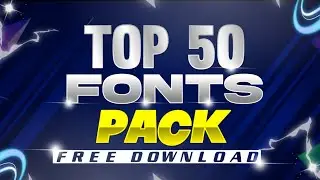 Top 50 Fonts For Pixellab || New Fonts For Pixellab 2022