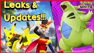 New Pokemon and Leaks of Pokemon Unite | Tyranitar Coming Soon!!😱