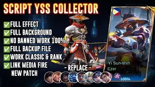Script Skin Yi Sun-shin Collector Lone Destructor No Password | Full Effect & Voice | Latest Patch