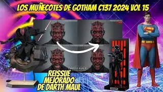DARTH MAUL THE PHANTOM MENACE REISSUE - ¿DARTH LUKE? - SUPERMAN 1/3 DE JND ES BESTIAL.