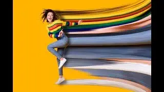 Create pixel stretch effect || adobe photoshop || Misbah graphics