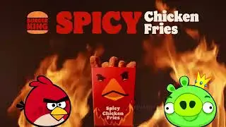 angry birds и бургер кинг 3