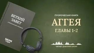 Книга Аггея, главы 1-2. Современный перевод. Читает Дмитрий Оргин 