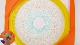 Рисуем красивые мандалы своими руками с помощью спирографа | Набор Spiral Designer