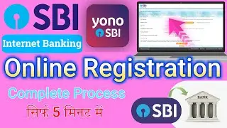 SBI Net Banking Online Registration Kare | How To Register SBI Net Banking | #sbi #sbinetbanking