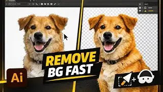 How to Remove Background Using Adobe Illustrator 📍📌🎨