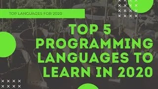 Top 5 programming languages to learn in 2020 (Hindi)