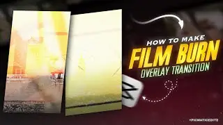 Film Burn Transition Tutorial | How to make Film Burn Transition in Capcut | #capcutedit #filmburn