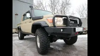TOYOTA LAND CRUISER 79 Legendary, reliable, eternal. We disassemble, paint in Line-X. Pickup tuning.
