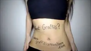 Got Graffiti? belly dancer