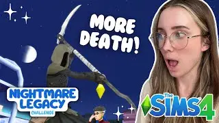 MORE DEATH IN THE FAMILY!! Nightmare Legacy Challenge 💙 Willow - Part 15