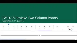 CW D7-8 Review