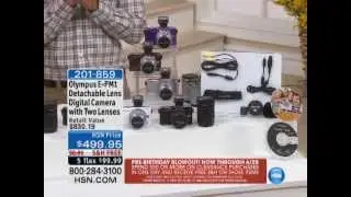 Olympus PEN E-PM1 12.3MP 1080p HD Detachable-Lens Digital Camera